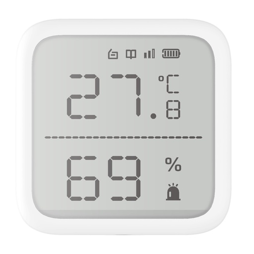 [314300163] [DS-PDTPH-E-WB] DETECTOR DE TEMPERATURA Y DE HUMEDAD INALÁMBRICO INTERIOR RANGO DE DETECCIÓN -35°C HASTA 99°C