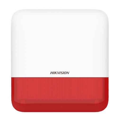 [302401727] [DS-PS1-E-WB/RED] SIRENA INALÁMBRICA CON ESTROBO ROJO PARA EXTERIOR 110 DB AXPRO