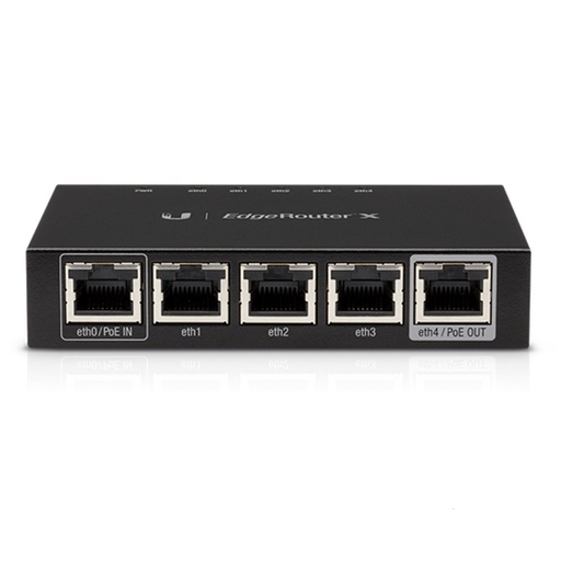 [020797]  (ER-X) Ubiquiti - EdgeRouter X de 5 Puertos Gigabit con Funciones Avanzadas de Ruteo