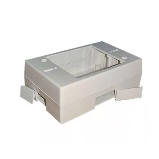 [LPRO-CAJ-LAN-4X2] CAJETIN SUPERFICIAL 4X2 MOD. LP-318 BLANCO