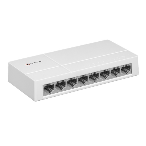 [WP-108P] SWITCH DE ESCRITORIO 8 PUERTOS 10/100 WIREPLUS