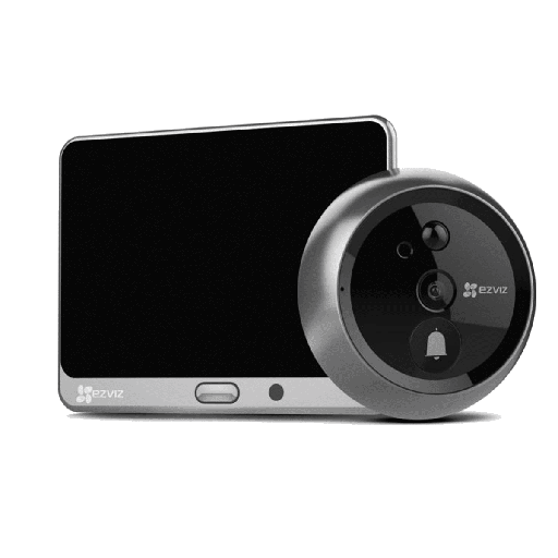 [318500030] [CS-HP4-R100-6E2WPFBS] TIMBRE INTELIGENTE VIDEO PORTERO INALAMBRICO CON BATERIA 1080P [2MP] PANTALLA 4.3" INTERIOR