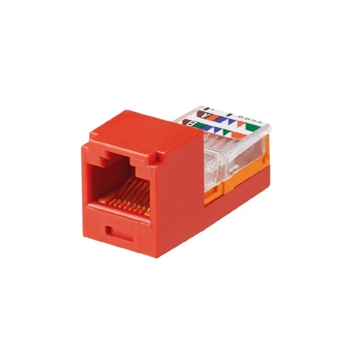 [PD-CJ588RDY] KEYSTONE PANDUIT RJ45 CAT5E ROJO