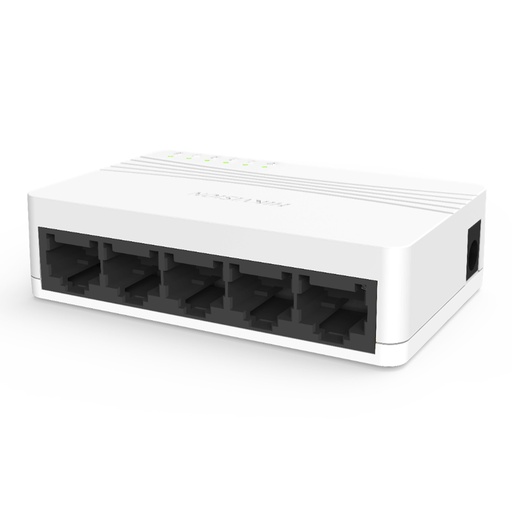 [301802625] [DS-3E0105D-E/US] SWITCH DE ESCRITORIO DE 5 PUERTOS A 10/100 MBPS