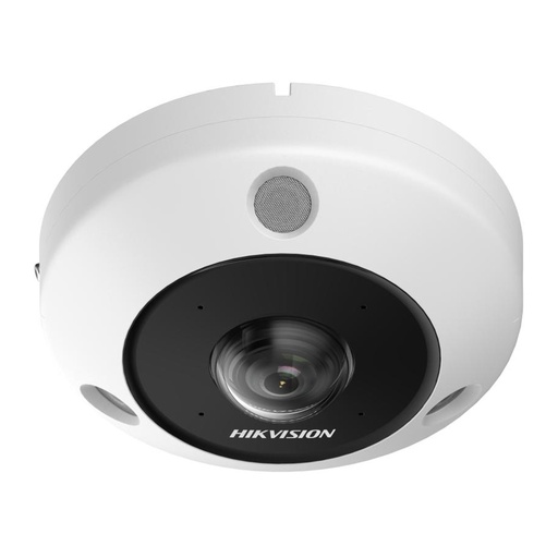 [311324116] [DS-2CD6365G1-IVS(1.16MM)(O-STD)] FISHEYE IP 6MP DEWARPING HEAT MAP HEOP 2.0 CONTEO DE PERSONAS ENTRADA Y SALIDA DE AUDIO Y ALARMA MICRÓFONO INTEGRADO