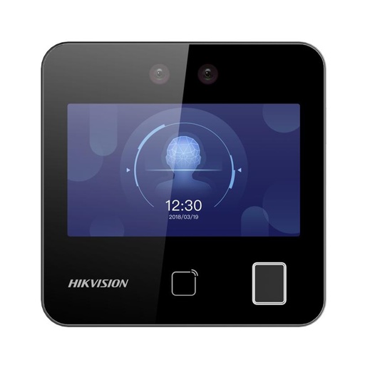 [302917997] [DS-K1T343MFWX(O-STD)] TERMINAL MIN MOE WIFI TOUCH DE RECONOCIMIENTO FACIAL ULTRA RÁPIDO PARA ASISTENCIA Y CONTROL DE ACCESO LEE CÓDIGOS QR VIDEOPORTERO