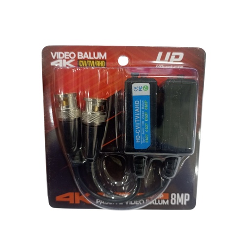 [VB-AHD-4K] VIDEO BALUN AHD 4K