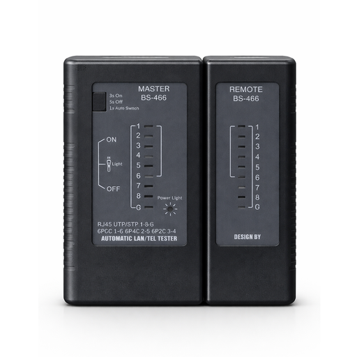 [BS-466] LAN TESTER WIREPLUS+ NEGRO