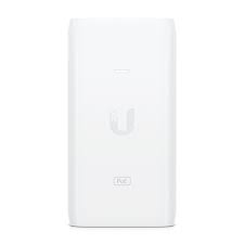 [020274] [U-POE-AF] Ubiquiti - Adaptador POE 48 VDC 0.32A Puerto Gigabit para Equipos UniFi [Blanco]