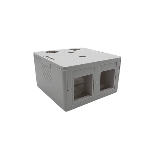 [BOX-LAN-02P-01] CAJETIN SUPERFICIAL BOX 2 BLANCO