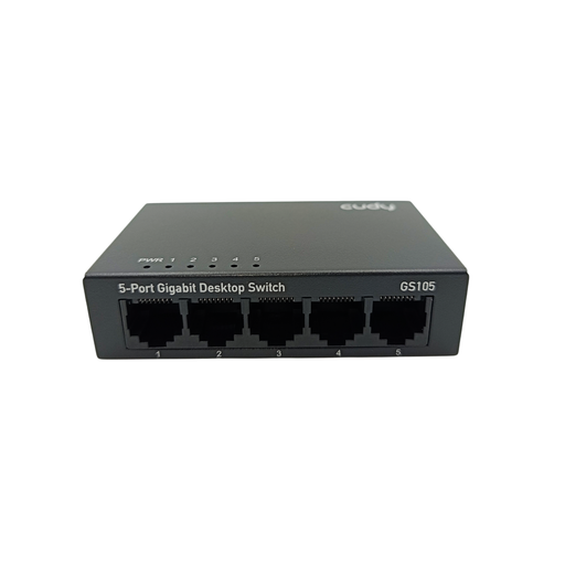 [GS105_US] SWITCH GIGABIT METAL 5 PUERTOS 10/100/1000 CUDY